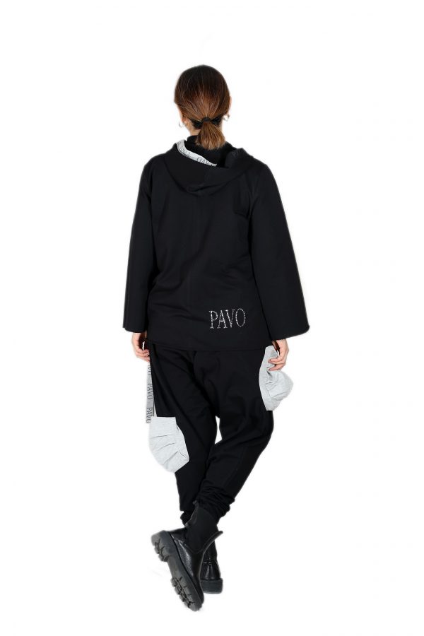 Stylish and Comfortable Black Shalwar Pants - Image 3